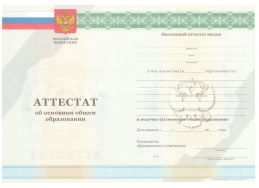 Аттестат за 9 класс 2011-2012 в Пушкино